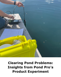 Clearing Pond Problems: Insights from Pond Pro's Product Experiment