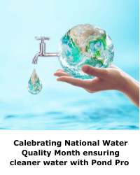 Celebrating National Water Quality Month: Ensuring Cleaner Water with Pond Pro Treatments