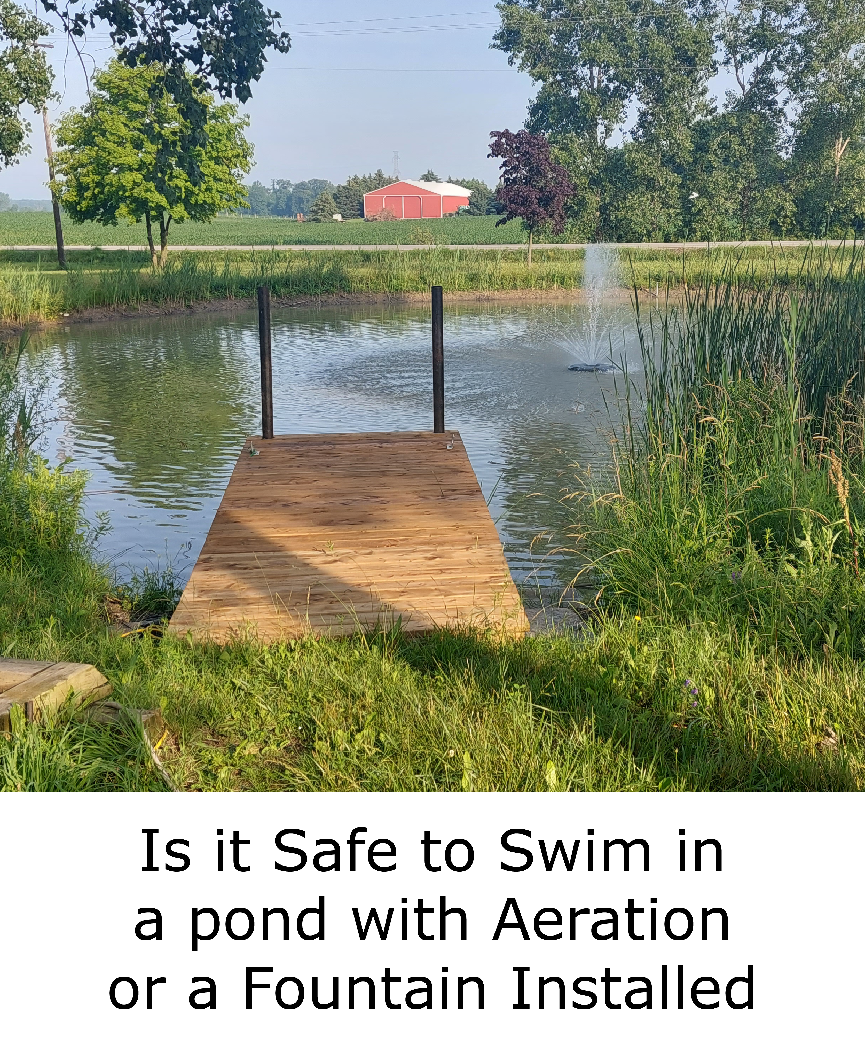 Is it safe to swim with aeration?