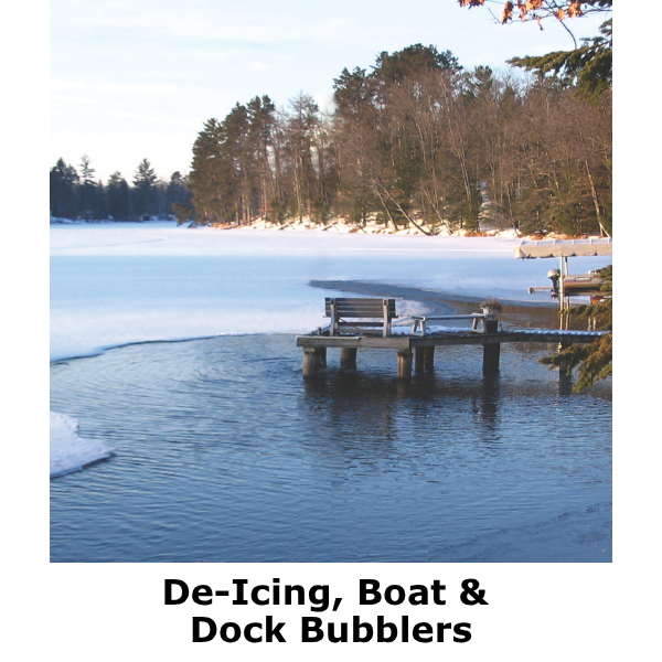 De-Icing, boat Dock Bubblers in Canada