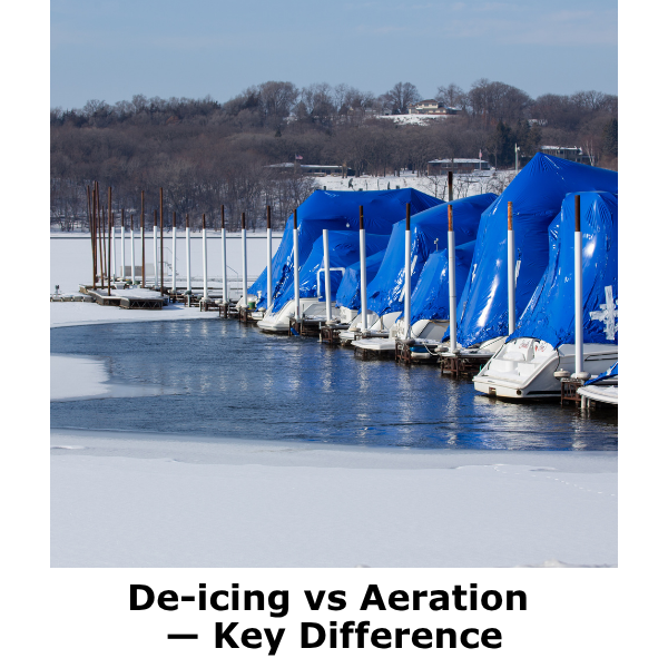 De-icing vs Aeration — Key Difference