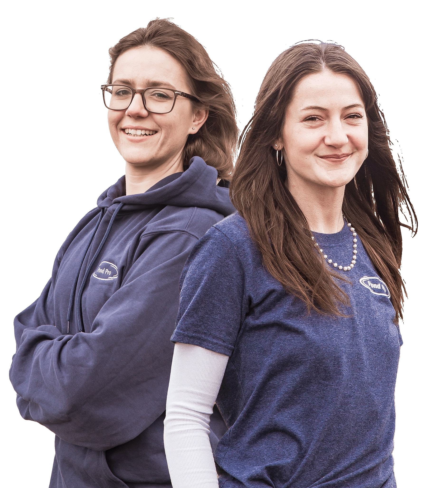 Jen & Lily, Aeration and de-icing Experts at Pond Pro Canada