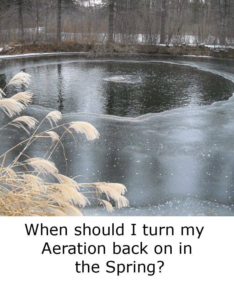 When should i turn my aeration back on in the spring blog