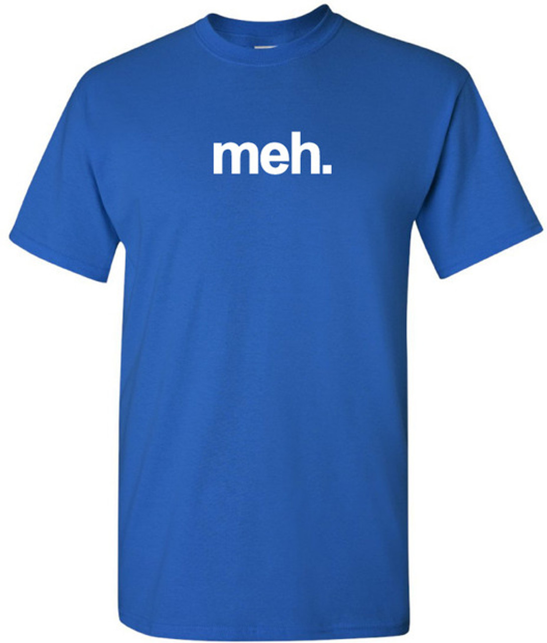 MEH funny College Nerds T-shirt cool Party Long Sleeve Tee 