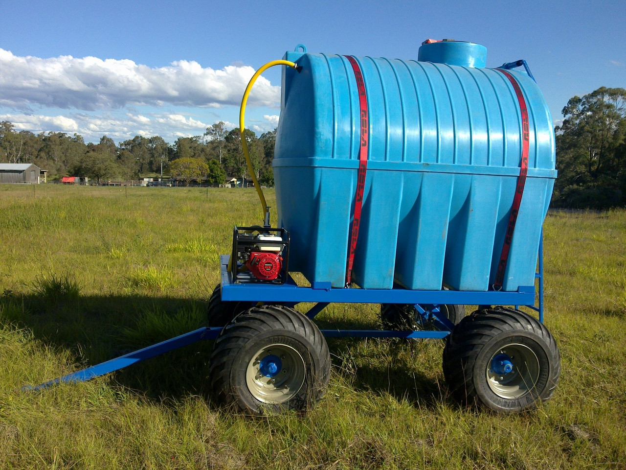 Compost Windrow Water Wagon