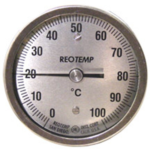 REOTEMP Kompost-Thermometer Super Duty – 91 Cm Stab, Schnell Reagierende Spitze, Dual-Skala (°C/°F), Made In USA
