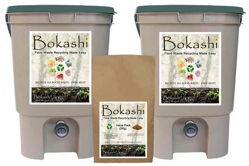 Bokashi One Double-Bin Kit
