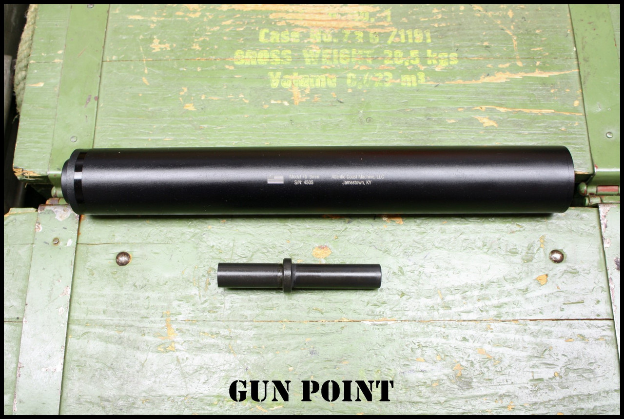 Superb Smith & Wesson Model 76 9mm Machine Gun & Suppressor Form 3 ...