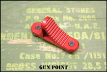 B5 SYSTEMS AR15 K-SIZE SKELETONIZED ALUMINUM FORWARD GRIPSTOP HAND STOP RED AR15 