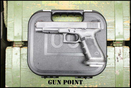 “The Silver Arrow” Gun Point Custom Shop Glock 34 Gen 4 Competition 9mm G34