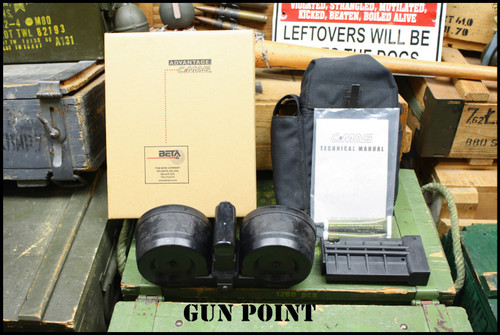 BETA MAG™ HK33 100 ROUND DRUM MAGAZINE NOS