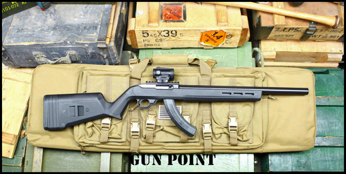 Custom Ruger 10/22 Integrally Suppressed “Black Hunter” Magpull Edition