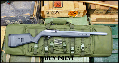Custom Ruger 10/22 Integrally Suppressed “Gray Hunter” Magpull Edition.