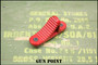 B5 SYSTEMS AR15 K-SIZE SKELETONIZED ALUMINUM FORWARD GRIPSTOP HAND STOP RED AR15 