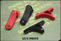 B5 SYSTEMS AR15 K-SIZE SKELETONIZED ALUMINUM FORWARD GRIPSTOP HAND STOP RED AR15 