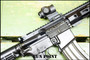 Transferable Rock Island MX15 / M16 5.56mm Machine Gun 5 Mags & Optics