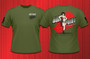 Gun Point Girl - SPWS Logo Shirt (Military Green)