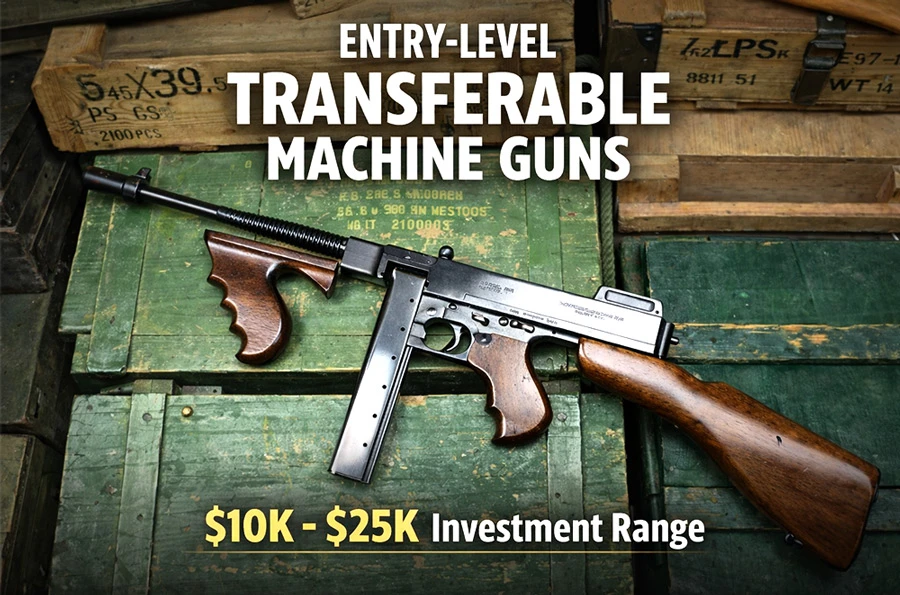 Entry-Level Transferable Machine Guns: Smart Investments Without the Premium Price Tag