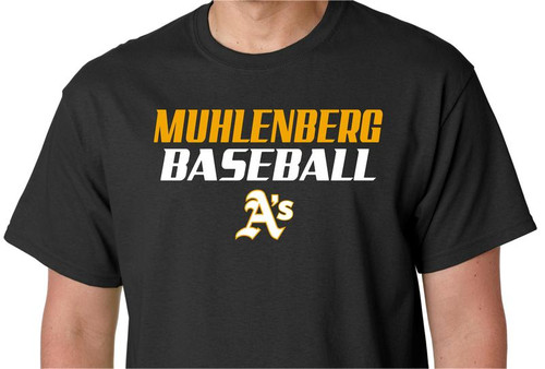 Muhl A's Baseball D3 T-shirt