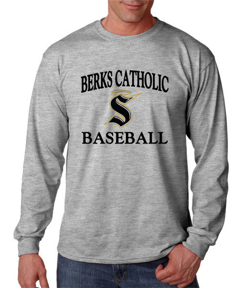 Berks Catholic Baseball Long Sleeve T-shirt D2
