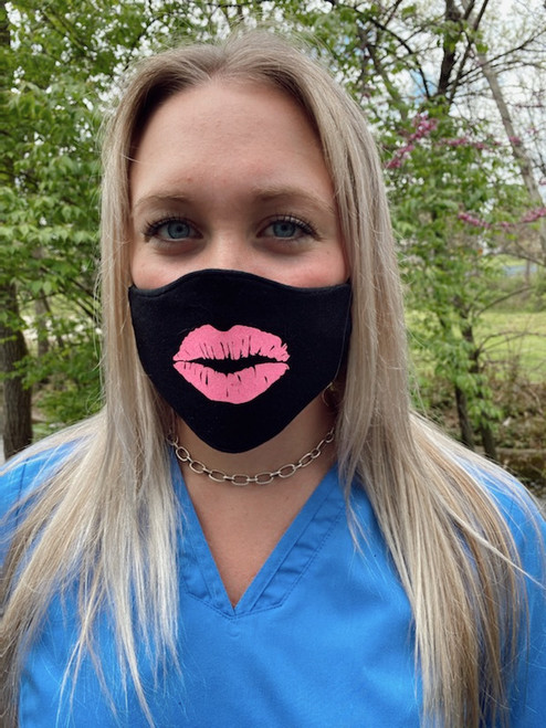 Glitter Lips Mask