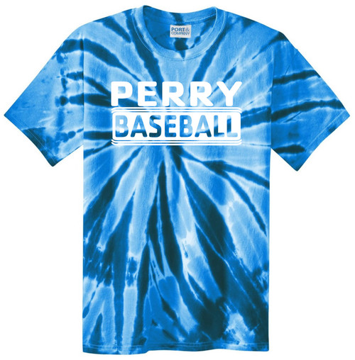 Perry Baseball Tie Dye T-shirt