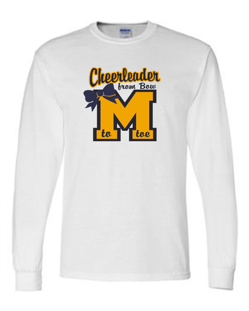 Muhlenberg Cheerleading Long Sleeve T-shirt