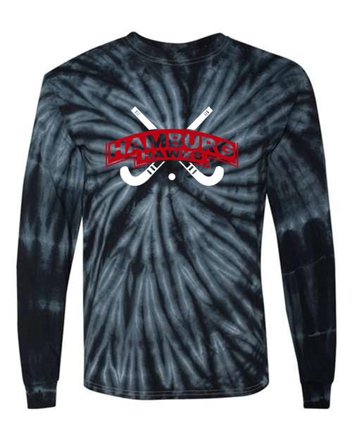 Hamburg HS Field Hockey Long Sleeve Tie Dye T-shirt
