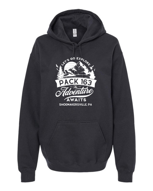 Pack 163  Softstyle Hoodie