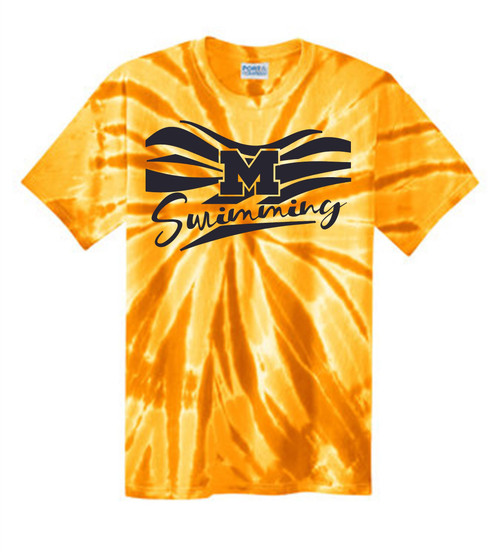 Muhlenberg Swimming Tie Dye T-shirt