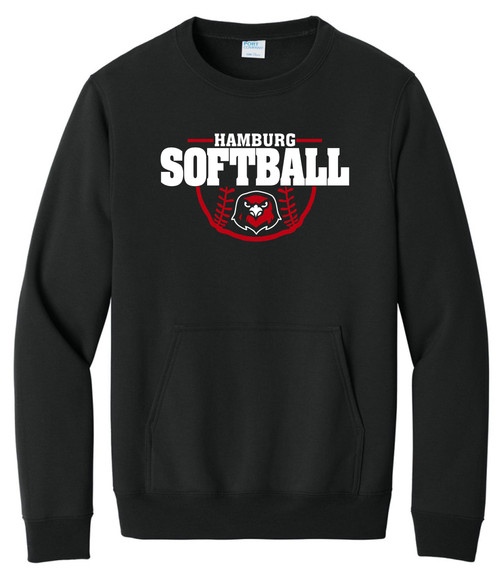 Hamburg Softball Pocketed Crew