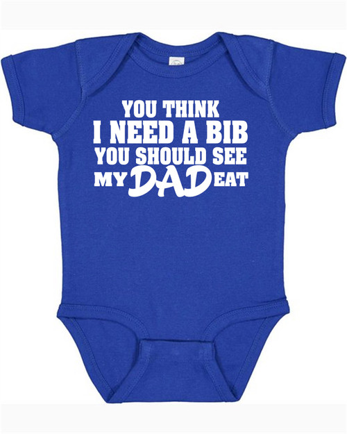 Need a Bib Onesie