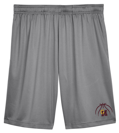 Governor Mifflin Basketball Pocketed Dry Fit shorts