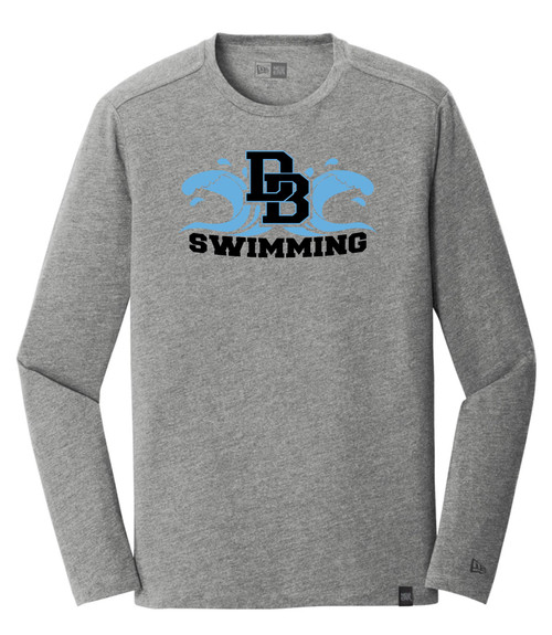 Daniel Boone Swimming New Era Heritage Blend Long Sleeve T-shirt