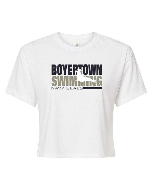 2026 New- Boyertown Swimming Crop Top