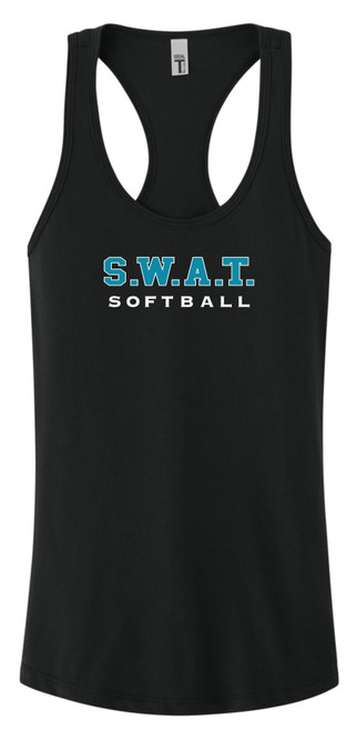 S,W,A,T, Softball Ladies Tank