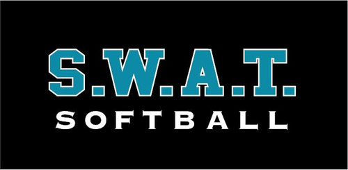 S.W.A.T. Softball Decal