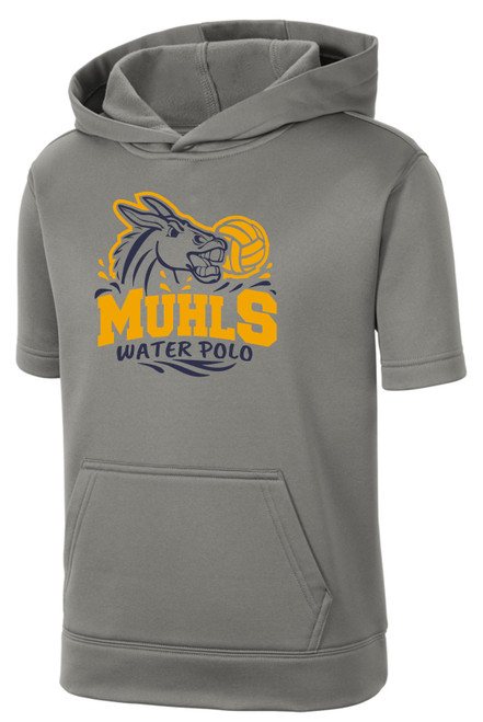 Muhlenberg Water Polo Short Sleeve Dry Fit Hoodie