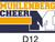 Muhlenberg Brushed Tricot  Medalist  Cheerleading Jacket