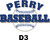 Perry Baseball Triblend Hoodie