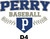 Perry Baseball Triblend Hoodie