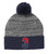3up 3down Pompom Blended hat