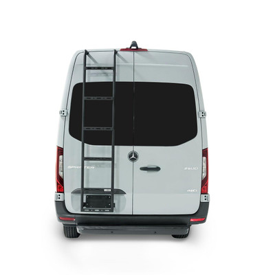 Surco No Drill Heavy Duty Stainless Steel Ladder | Fits Mercedes Benz Sprinter High Van 2019-2024 