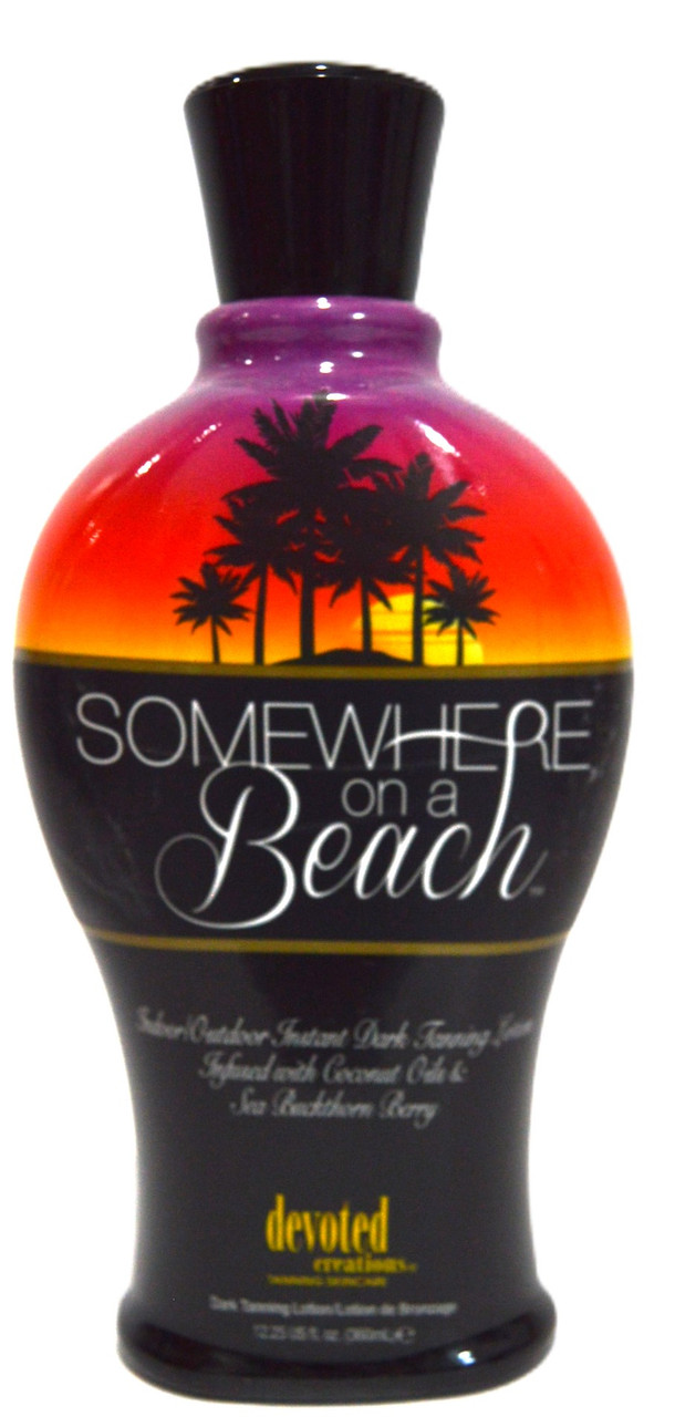 Devoted Creations Somewhere on a Beach Indoor Dark Tanning Lotion