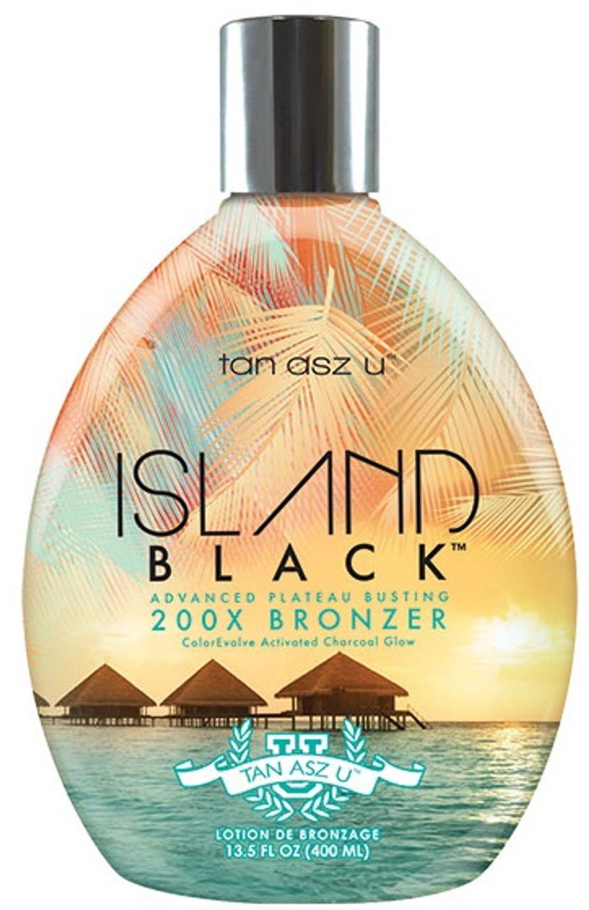 Tan Asz U Island Black Plateau Busting 200X Bronzer Tanning