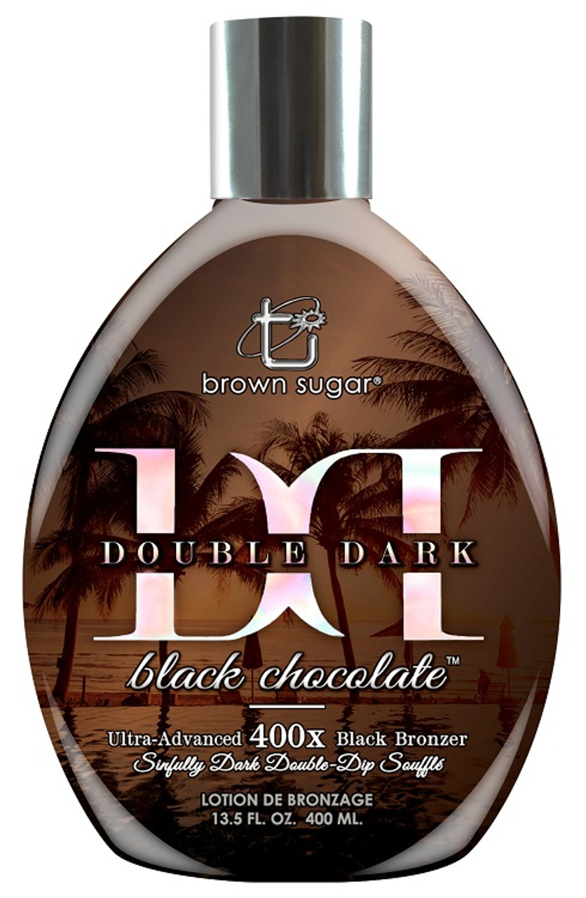Brown Sugar Double Dark Black Chocolate 400x Black Bronzer Tanning