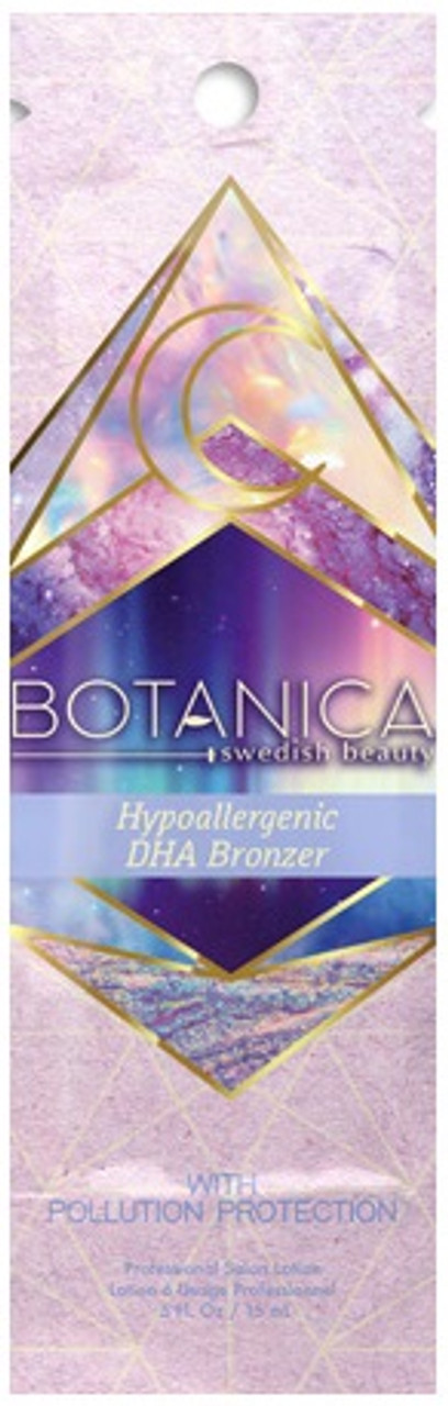 Swedish Beauty BOTANICA HYPOALLERGENIC DHA Bronzer Tanning SAMPLE PACKET .5  oz - TanningLotionDepot.com