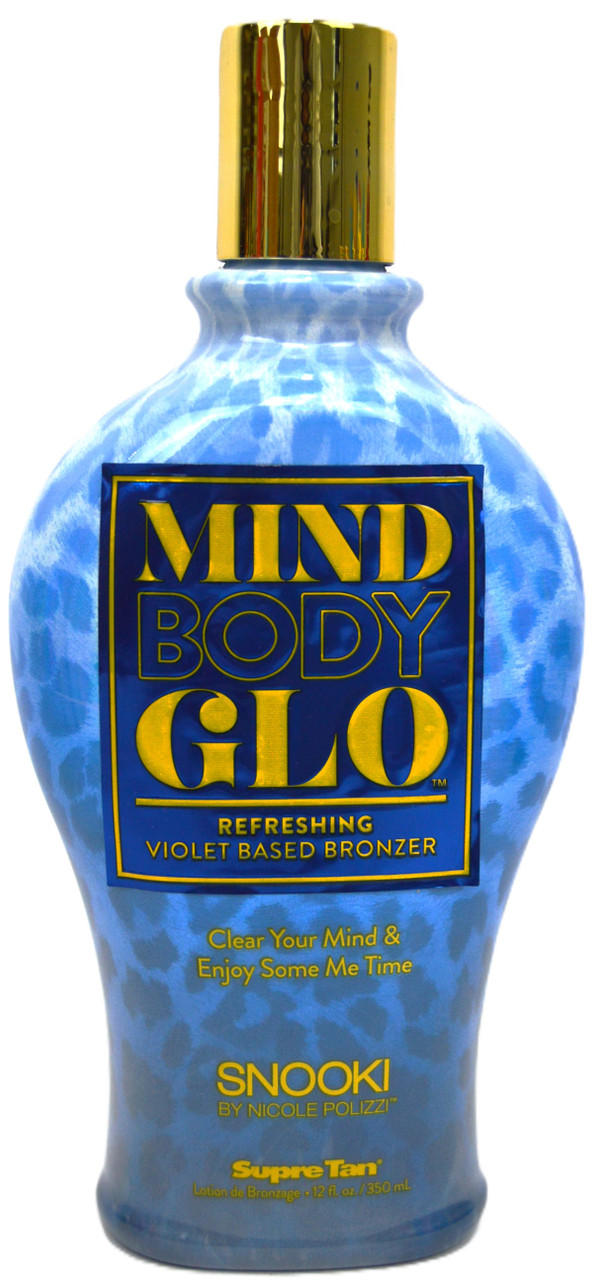 Supre Tan Snooki Mind Body Glo Violet Based Bronzer Tanning Lotion