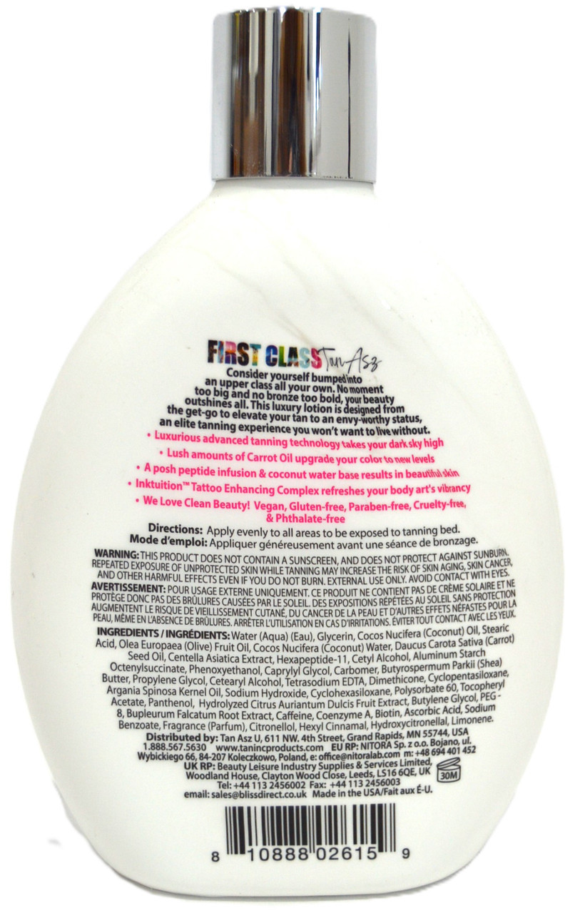 Tan Asz U First Class Tan Asz Luxury Advanced Tanning Lotion 13.5 oz