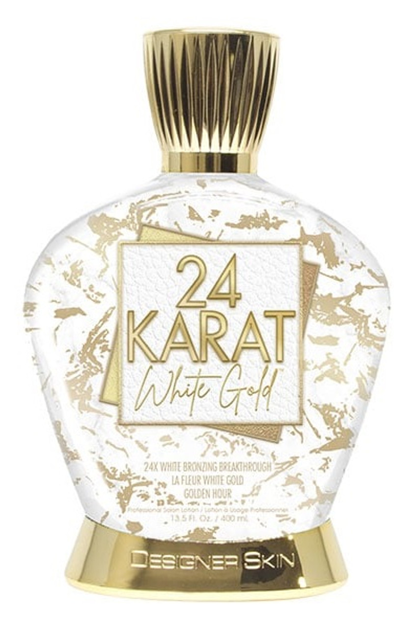 Designer Skin 24 KARAT WHITE GOLD 24X WHITE Bronzer - 13.5 oz.